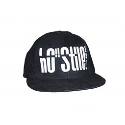Cappellino hip hop 3D NERO